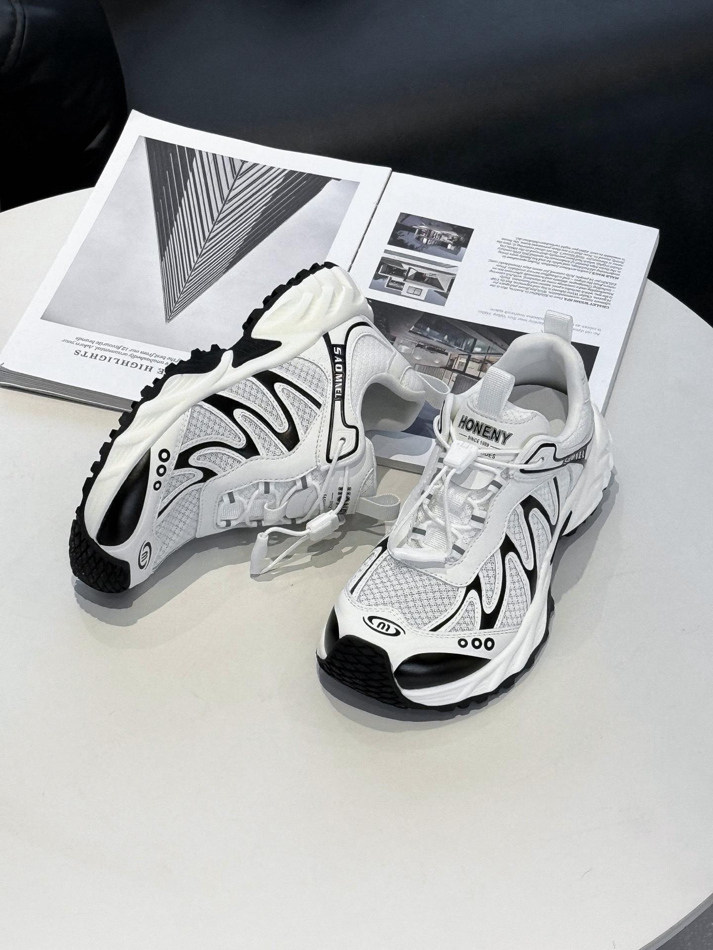 

Silver Daddy shoes women s new summer mesh breathable platform hiking shoes versatile casual sports shoes 35