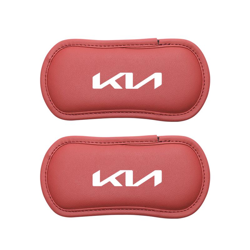 Car Interior Leg Knee Rest Pads Leather Cushion For KIA K3 Sportage Carnival K5 Seltos Pegas KX1 EV5 Sonet EV6 K4 EV3 Ceed K8