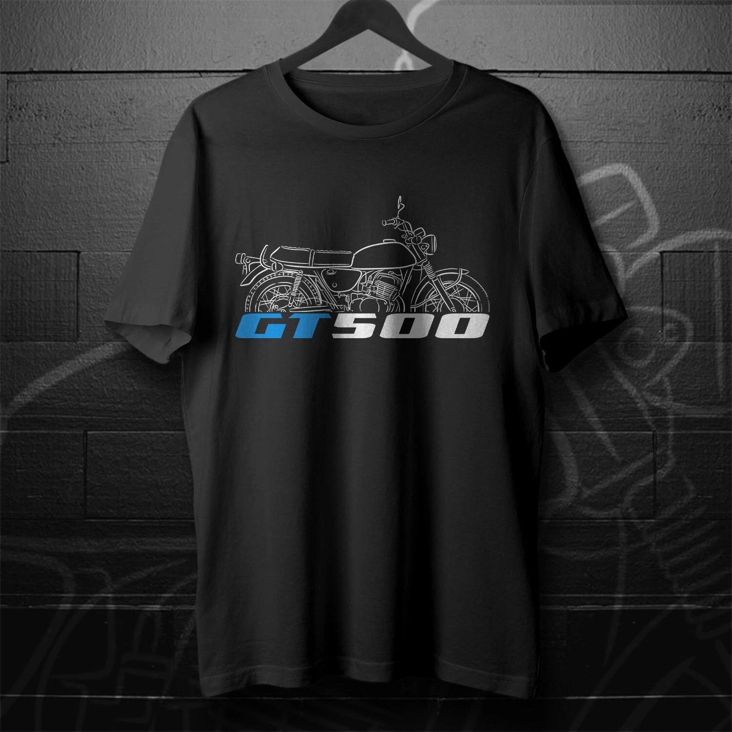 Men s and Women s T-shirts Suzuki GT500 1971 - Motorcycle XXL