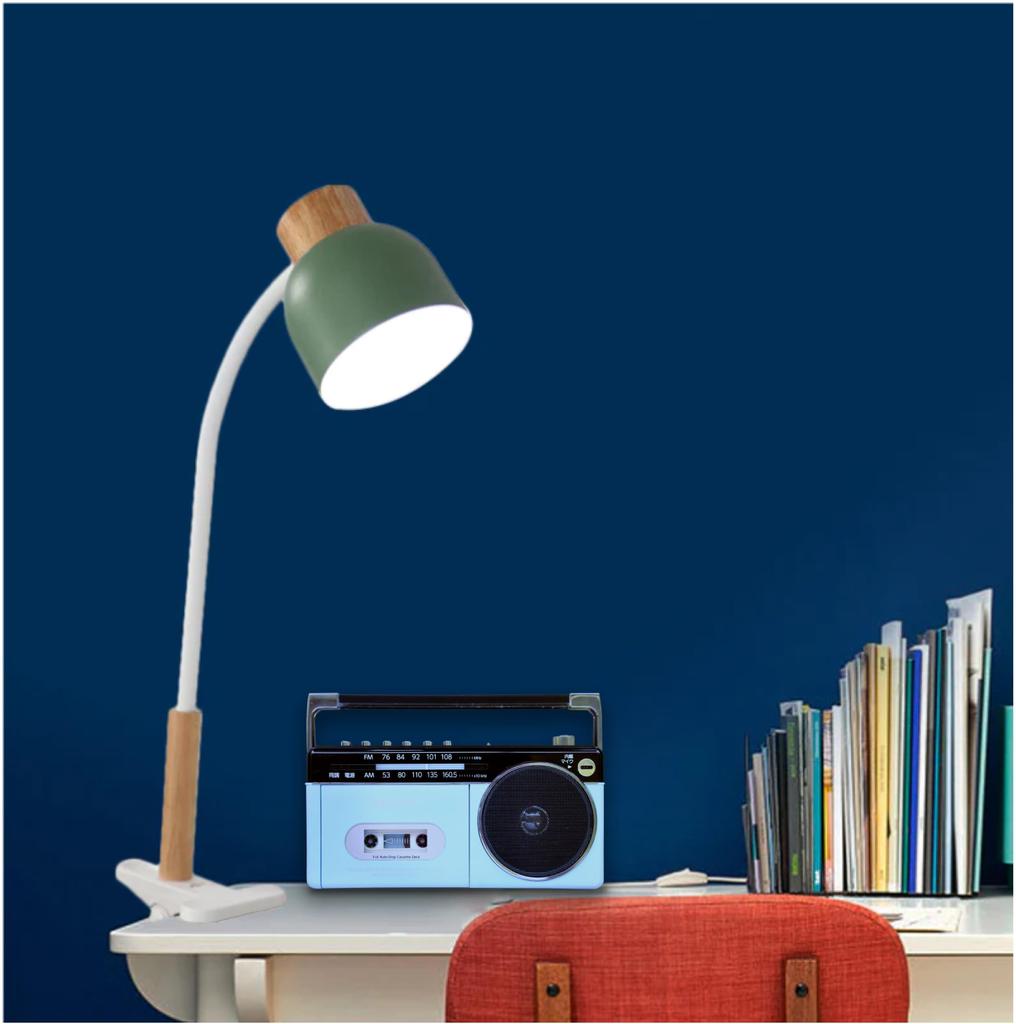 Aiwa radiomagnetofon audio RCP3 pastelově modrá sada 4 AA 5 kazet -G baterie,
