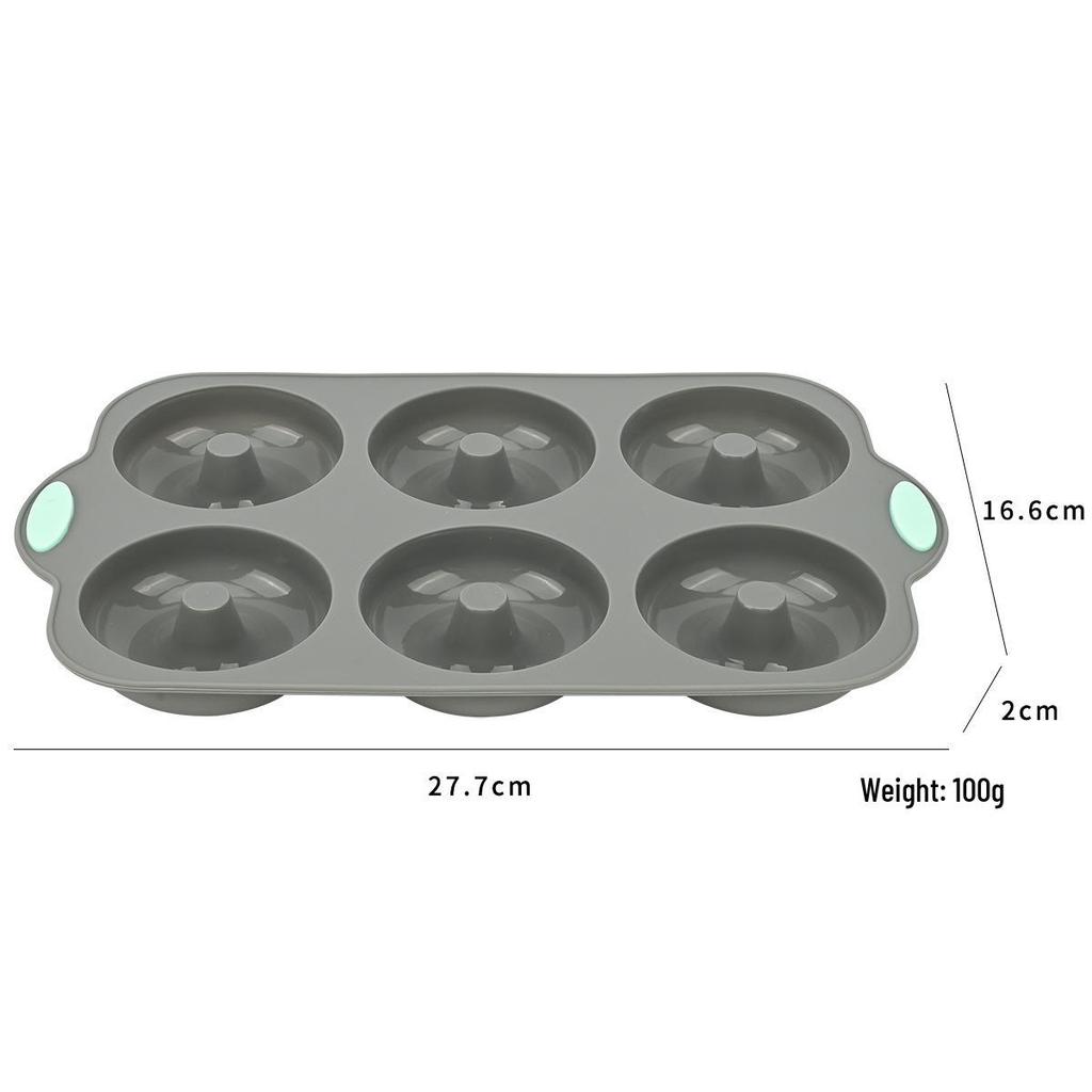 Silicone Basque Cheesecake and Donut Mold - High-Temperature Resistant Baking Tool