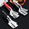 Kitchen Steak Tongs & Spatula Clip Set