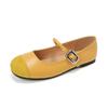 One-piece Shoes with A Shallow Opening and Flat Soft Soles
