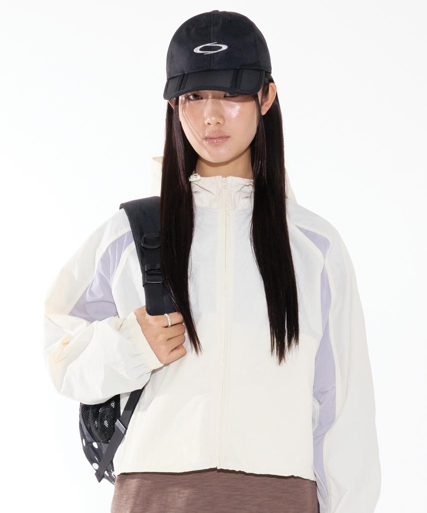 NOIAGO Noi1923 Crop Track Wind Jacket (Ivory)