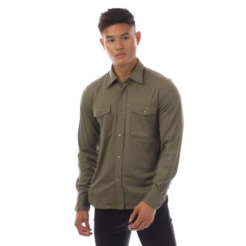 Tom Ford Mens Silk Cotton Blend Shirt