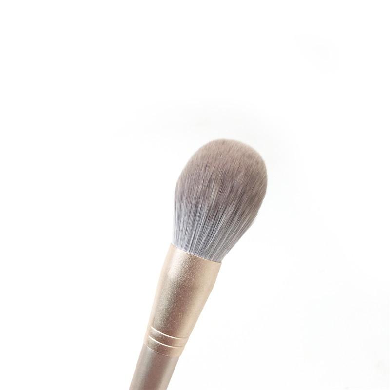 Das glänzende goldene 12-teilige Make-up-Pinselset mit weichen synthetischen Haaren Beauty-Make-up-Pinselset