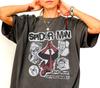 Camiseta Retro The Amazing Spiderunisex Estampado Cmic Clsico Camiseta Algodn Holgada Moda Urbana Unisex Hombre Mujer