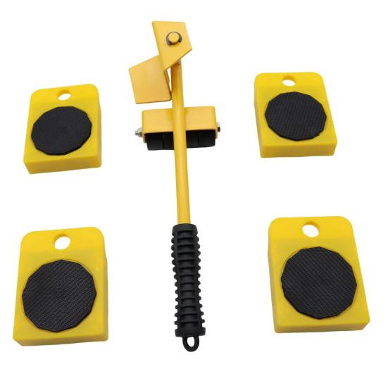 

Универсальный мебельный подъемник на колесах, мебельный слайдер для перемещения с 4 роликами для тяжелой бытовой техники, для паркетных полов, инструмент для легкого перемещения