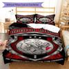 Ajax logo  Pattern Bedding Quilt Set Quilt Cover Pillowcase Home Decoration Birthday Gift (1 * duvet cover + 2 * pillowcase, without core)
