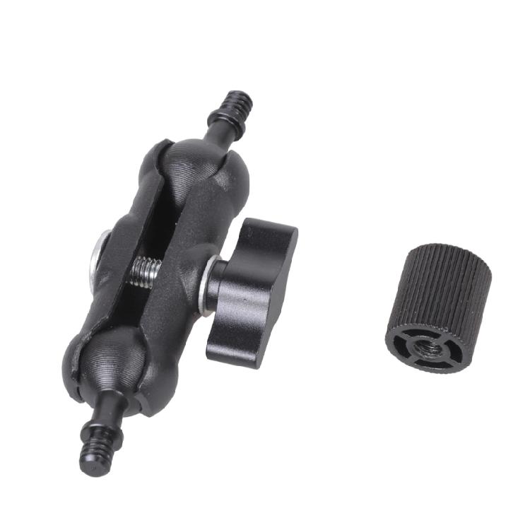 1/4inch Male to Female Threaded Ball Head Threaded Screw Adapter Double Head for DSLR Camera Microphones Attachment