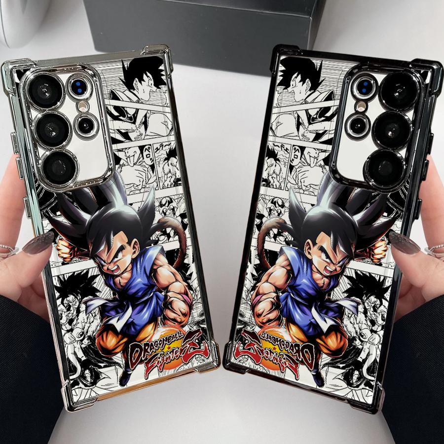 Dragon-Ball Goku Handyhülle für Samsung Galaxy s23ultra Note 20 Ultra S25 Ultra S20 FE S24 S23 S22 Ultra s24fe S21FE S25 Plus