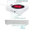 Portable Home Wall-Mounted CD Music Player Bluetooth Speaker FM Remote Control