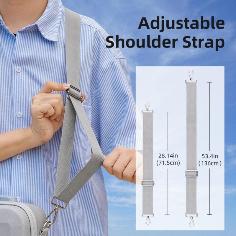 Portable Drones Carrying Case With Inner Compartments, Water Resistant For Drones, Lightweight Design Handbag