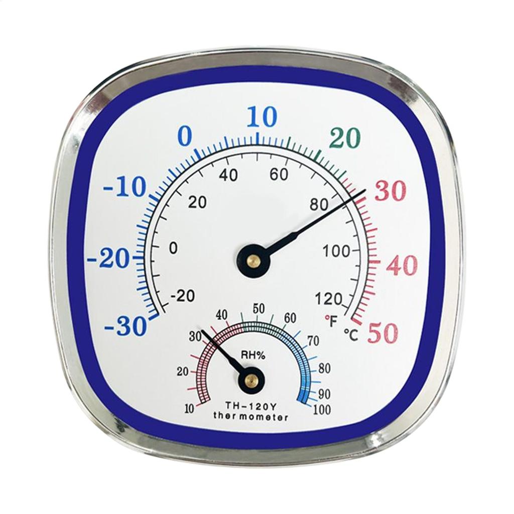 Innen-Temperaturanzeige Haushalts-Luftfeuchtigkeitsmesser 2-in-1 Celsius/Fahrenheit Thermometer und Hygrometer für Zuhause Büro Bibliothek