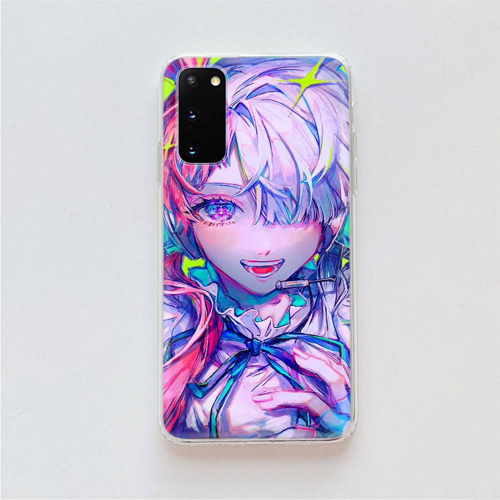 

AD73 Hatsune Miku Vocaloid Прозрачный чехол для Samsung A04 A14 A23 A34 A54 M23 M33 M52 M53 Realme 10 9 C30S C35 C55 VIVO Y02 Y21 Y33S Y51 X80 V25 Чехол VIVO V25 коричневато-жёлтый