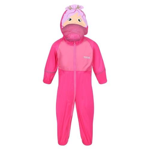 

Regatta Childrens/Kids Charco Mermaid Waterproof Puddle Suit 6-12