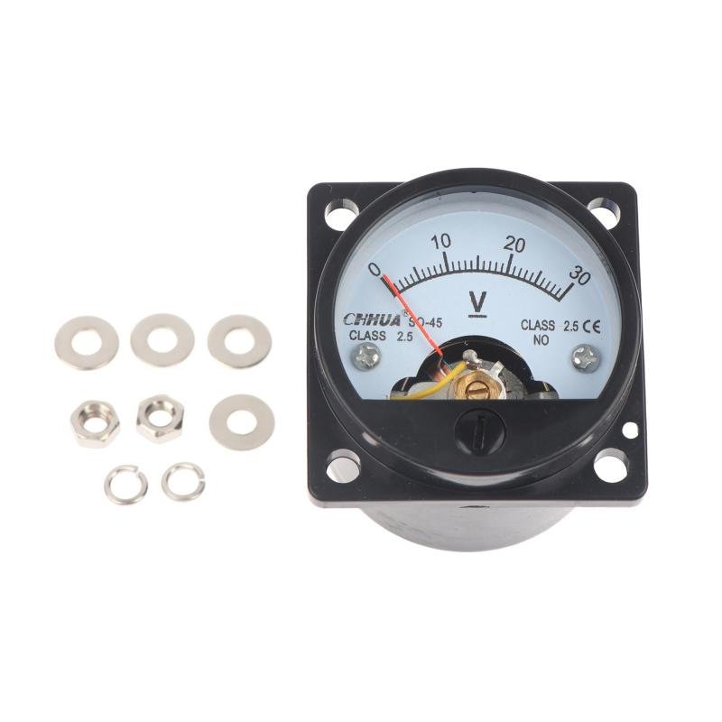 So-45 Analog Dc 1V-800V Voltmeter Sensitive Pointer Accurate Display Long Service Life For Electrical Testing Industrial Project