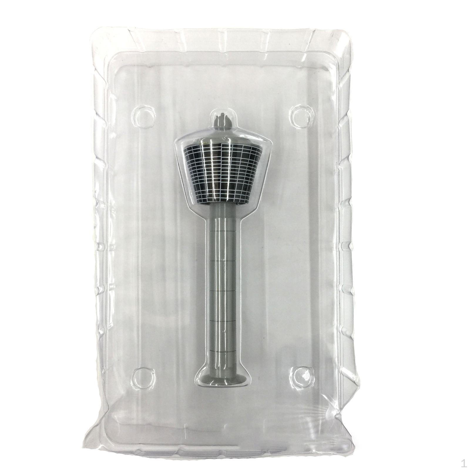 

1/400 Airport Control Tower, Hand Painted Desk Decoration Diorama, Simulation Micro Landscapes