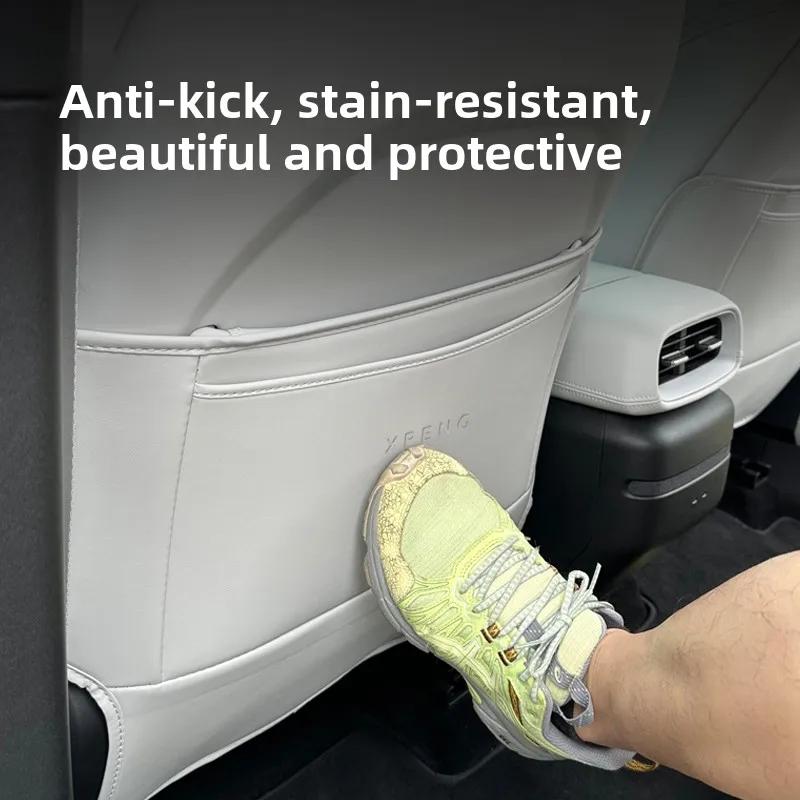 Car Seat Rear Anti-dirty Pad Seat Anti-kick Pad Cover Upgraded Modified Interior Suitable for Xiaopeng Xpeng G6 23-24