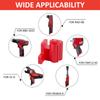 12/8/4Pcs Battery Mount Holder Compatible with M12 12V Wall Mount Plastic Electric Tool Battery Holder Power Tool Storage