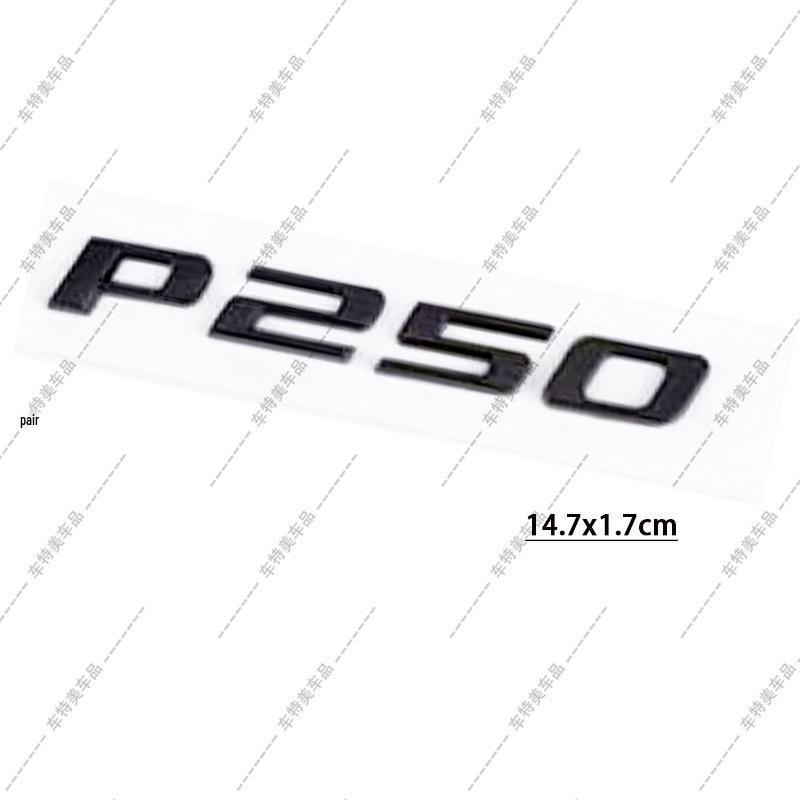 Jaguar P200 P250 P300 XE XJ XF P350 Modified Car Tail Emblem & Lettering