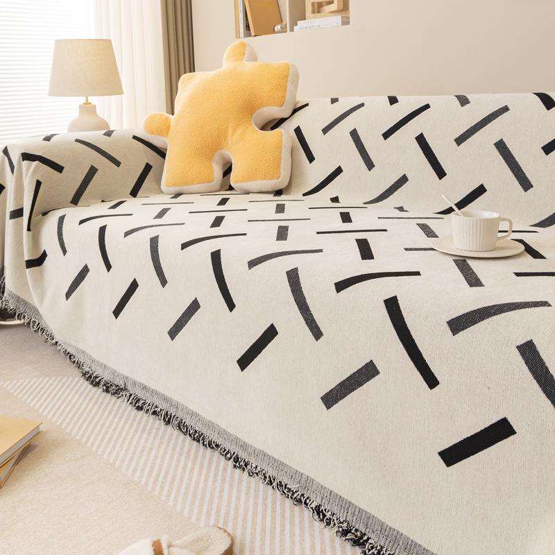 Chenille Non-Slip Sofa Towel Nordic Ins Style Cover Cloth Four Seasons Universal All-Inclusive Universal Sofa Cover Anti-Cat Scratch