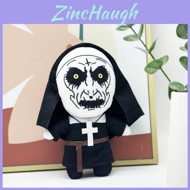 The Nun Plush Black Cartoon Character Doll Soft And Customizable New Cross-border Movie Collectible