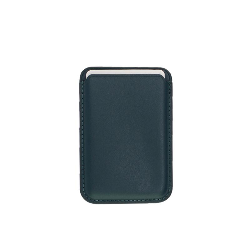 iPhone Magnetic PU Leather Card Holder for iPhone 13, 14 Pro Max, 6, 5, 17, MagSafe Compatible Sleeve