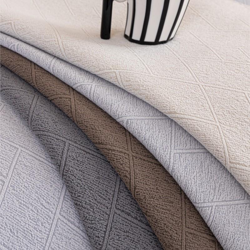Simple Style Sofa Cushion Cover Non-Slip Summer Solid Color Sofa Protector Soft Anti-Skid Living Room Sofa Mats