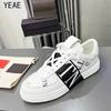 High-quality Luxury Trend Colorful Patchwork Letters Casual Shoes High-end Men's and Women's Leather Shoes
