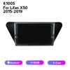 Compatible with Lifan X50 (2015-2019) Android Touchscreen GPS with Reversing Camera and Wireless CarPlay.