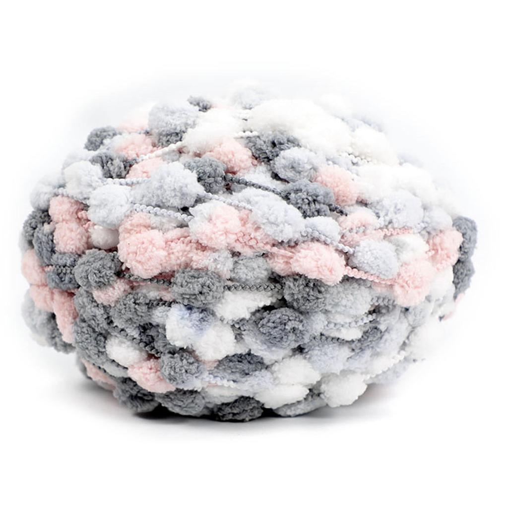 Crochet Yarn Soft Yarn Roll of 100g Knitting Yarn for DIY Hand Knitting Weaving Bags Hat Clothes DIY Crafts
