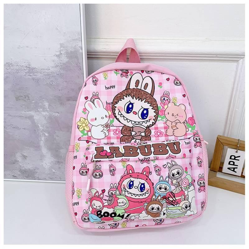 Backpack Cartoon Pattern Large Capacity Shoulders Bag Children Gifts