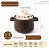 Pupan Ceramic Casserole Pot for Stovetop