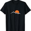 Mountain Motif T-Shirt Hiking Hoodie Hiking Clothing Mountain T-Shirt T-Shirt