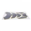 Comfortable Pad Stickers Bonnet Protect Black Carbon Fiber