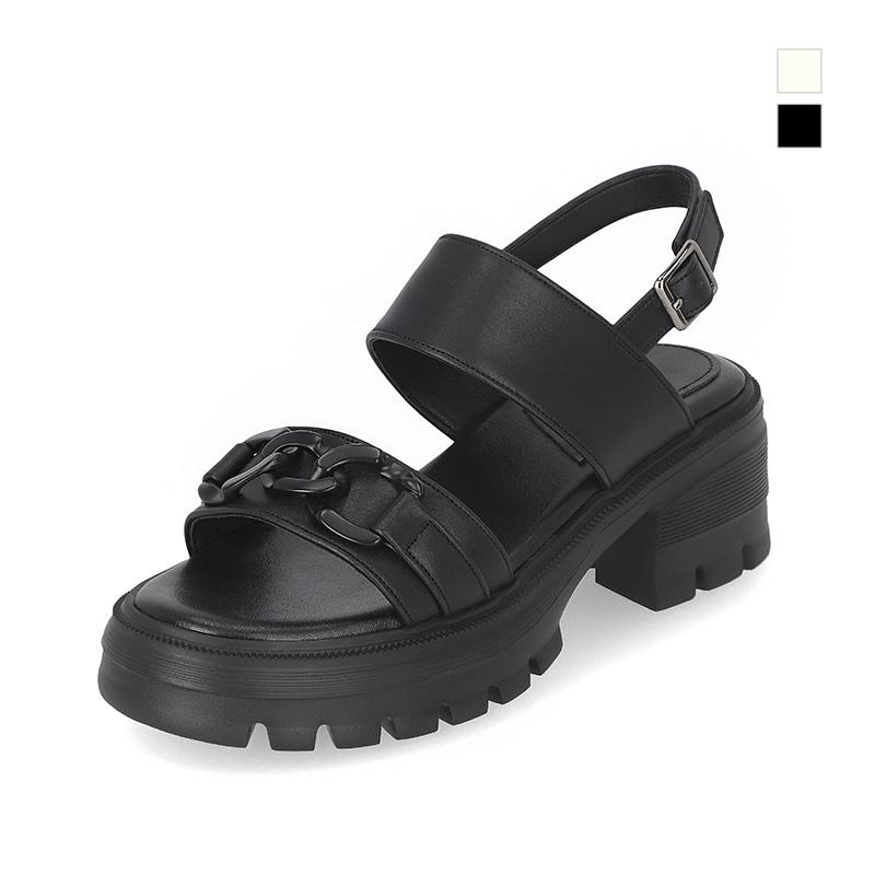Elcanto Mats Women'S Chain Molded Sandals 7Cm Lcww67M426