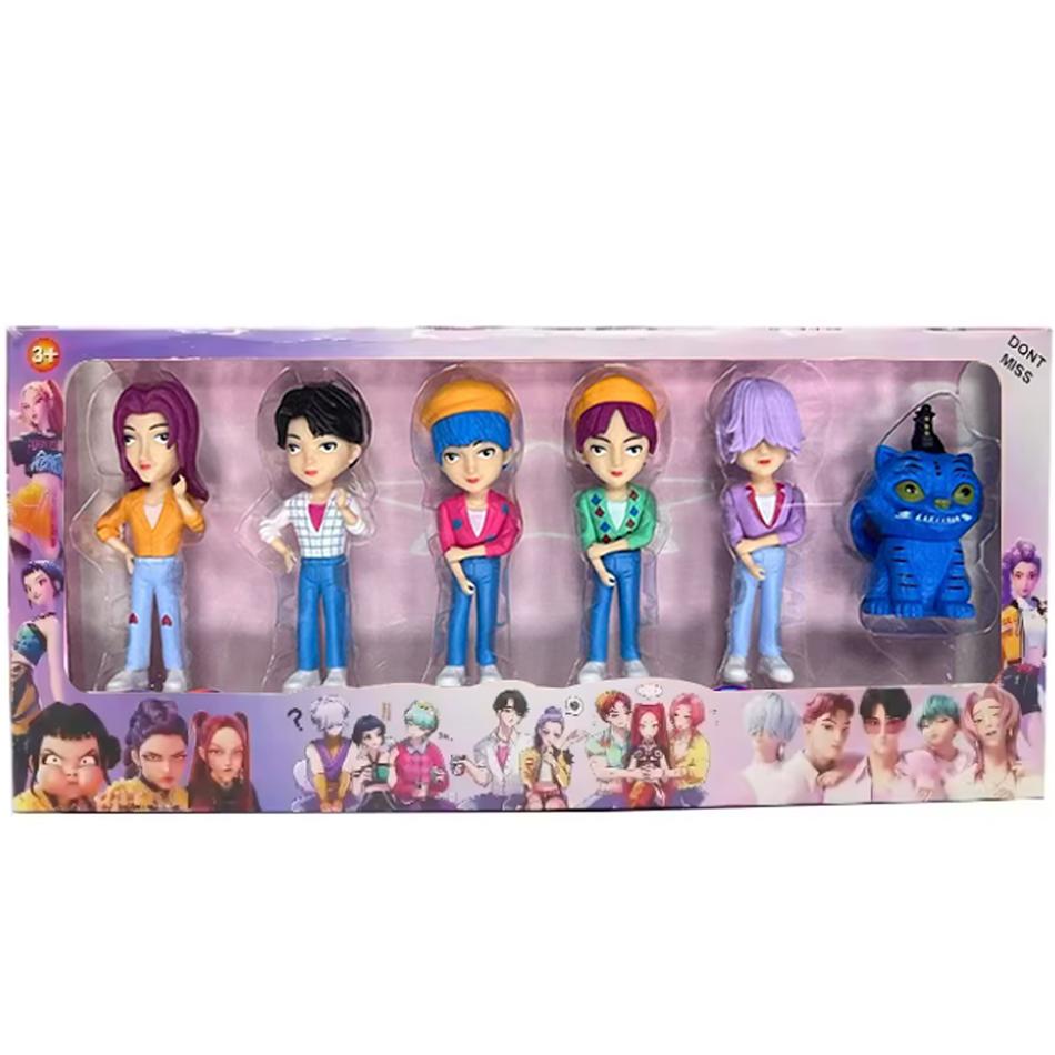 NEW Witch Huntress Squa Rumi Zoe Mira anime polyvinyl chloride character collection desktop trinkets Childrens New Year gift