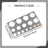 Spray Stencil Template Tools,Hobby Model,Modern,Model Making Accessories Vehicle Wheel Paint