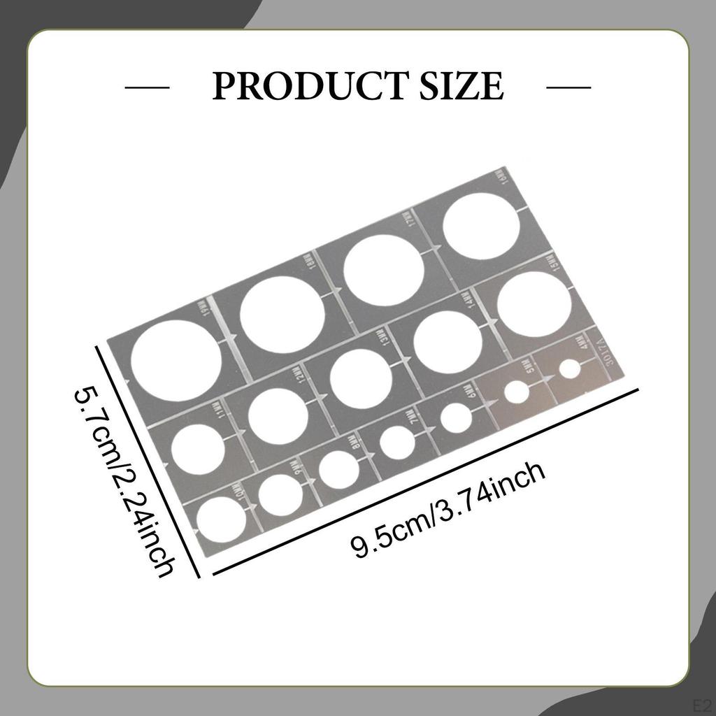 Spray Stencil Template Tools,Hobby Model,Modern,Model Making Accessories Vehicle Wheel Paint