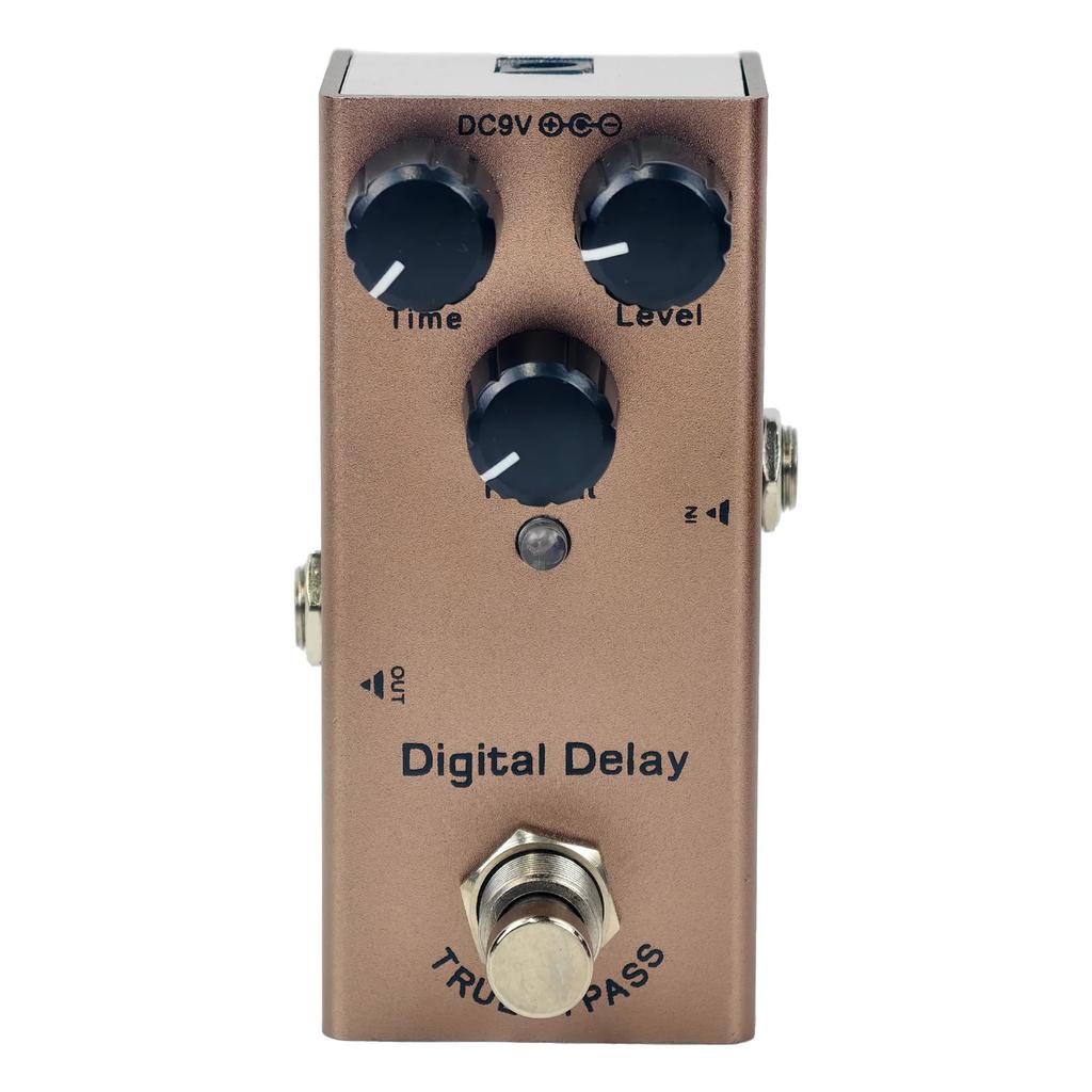 Electric Guitar Pedal Overdrive/ Distortion/Chorus/Delay/Tremolo/Analog Delay True Bypass, Durable Design for Versatile Tones