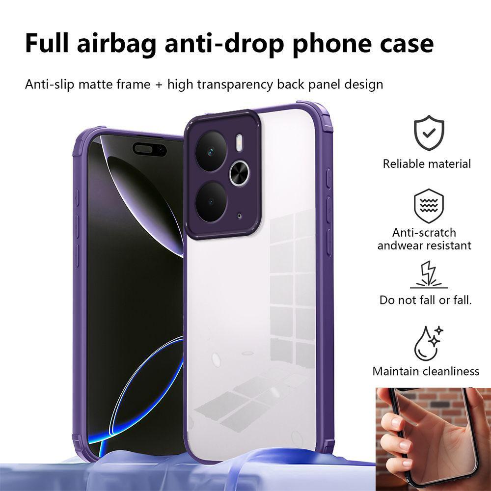 

For Realme 14 5G Case Realme 14T Phone Case Realme 14 14T Cover Anti-drop protection Shookproof Hard acrylic back cover realme 14T