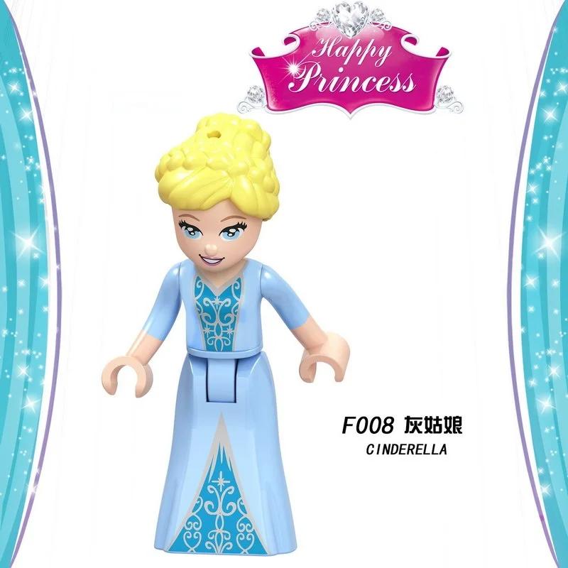 2 IN 1 SLUBAN Girl Royal Carriage Wagon Model Building Blocks Enlighten Action Figure Toys For Children