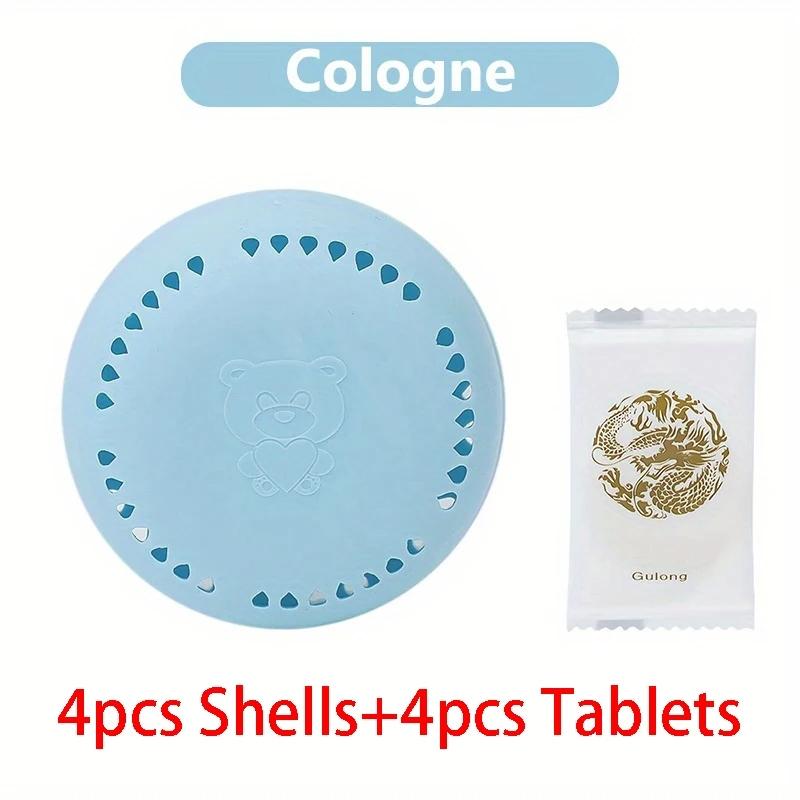 2/4/8 Car Solid Air Freshener Aromatherapy Fragrance Lasting Deodorization Bathroom Supplies Wardrobe Car Home Toilet Deodorant