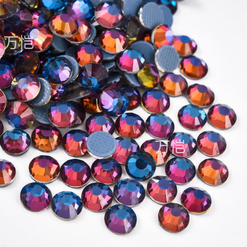 Imitation Austrian Hot Diamond, Glass Rhinestone Hot Melt Adhesive Bottom Diy Mobile Phone Case Beauty Clothing Accessories