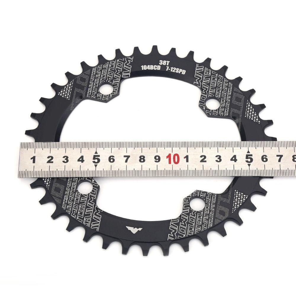104BCD Single Speed Chainring 32T 34T 38T Cycling Chainring Bicycle Chainring  Bike Accessories