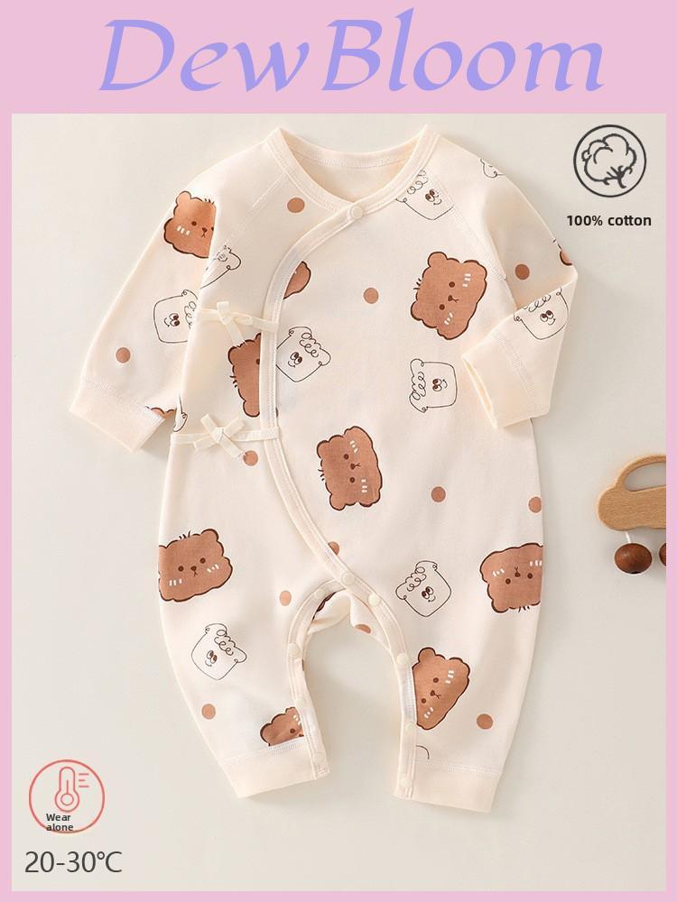 Newborn Baby Romper Jumpsuit With Pure Cotton Fabric For Infants And Toddlers