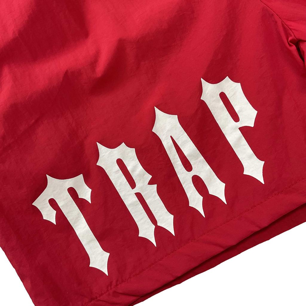 Trapstar London 2025 New Summer Men's Printed Shorts Loose Sports and Leisure Beach Pentagram Pants