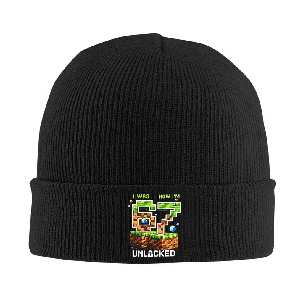 Jesus Says 67 Meme Skullies Beanies Caps Streetwear Winter Warm WoUnisex Unisex Knitted Hats Adult Unisex  Bonnet Hat