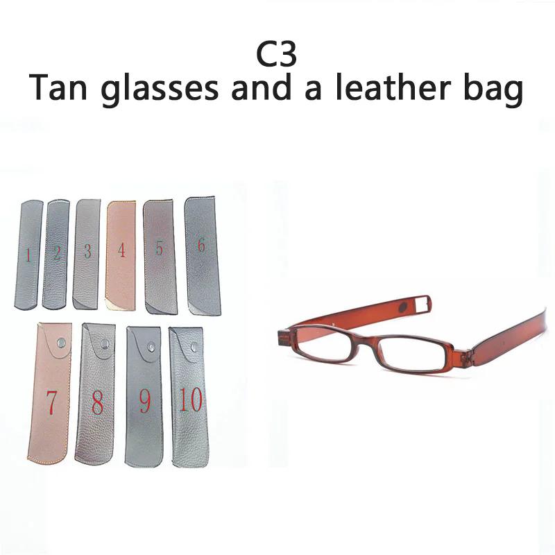 360 Degree Rotary Reading Glasses For Men And Women'S Fashion Ultra Light Portable Folding Anti-Fatigue Reading Glasses
